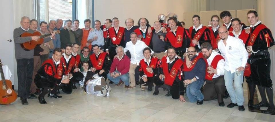 Tuna de Derecho de Córdoba en una actuación